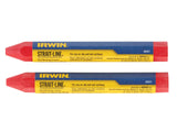 IRWIN® STRAIT-LINE® Crayon Red (Card 2)