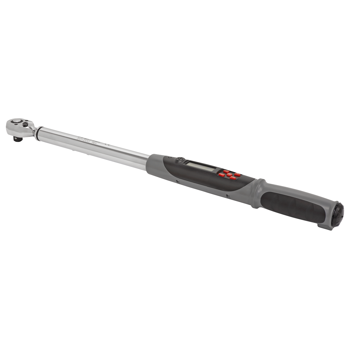 Sealey Angle Torque Wrench Digital 1/2"Sq Drive 20-200Nm(14.7-147.5lb.ft)