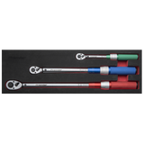 Sealey Torque Wrench Micrometer Style 3pc Set
