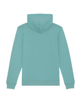 Stanley/Stella Unisex Cruiser Iconic Hoodie Sweatshirt (Stsu822) - Teal Monstera