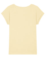 Stanley/Stella Women's Stella Rounders Slub Rolled Sleeve Slub T-Shirt (Sttw112)