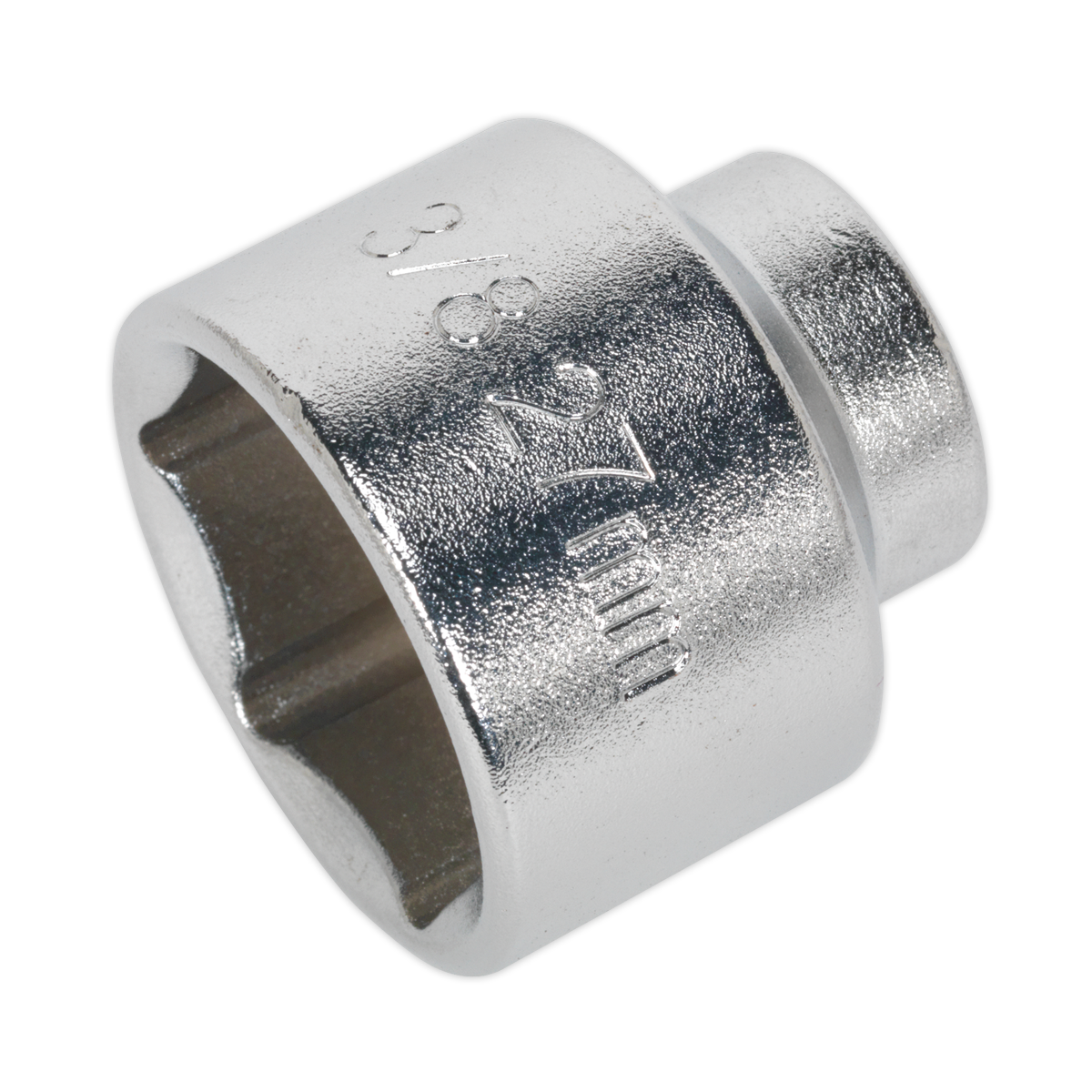 Sealey Low Profile Oil Filter Socket 27mm 3/8"Sq Drive