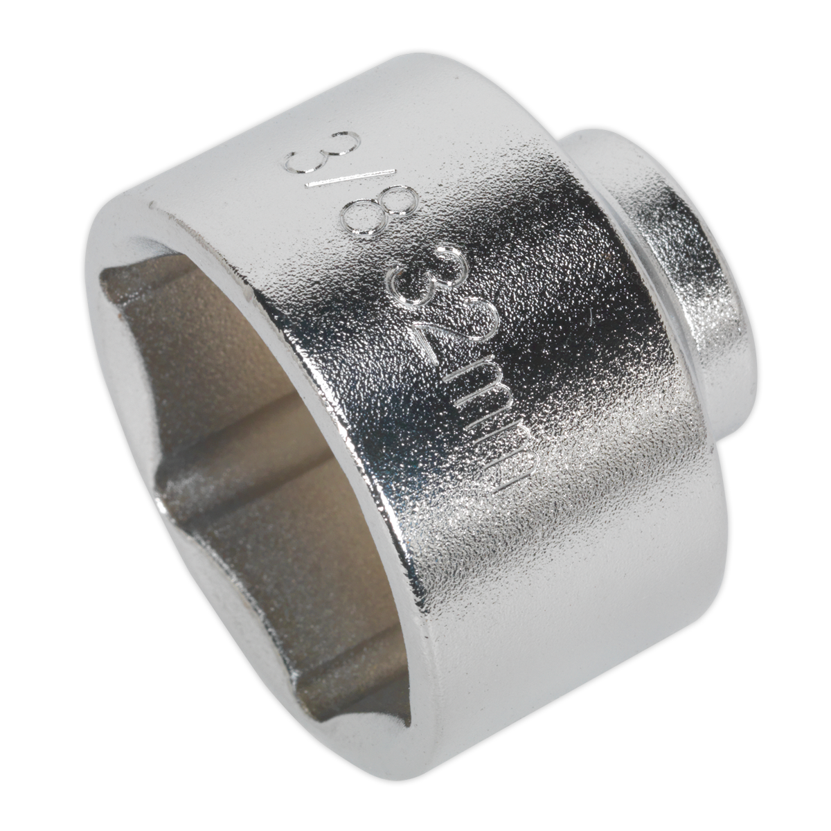 Sealey Low Profile Oil Filter Socket 32mm 3/8"Sq Drive