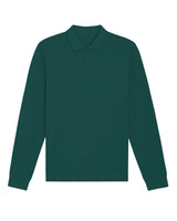 Stanley/Stella Prepster Long Sleeve Unisex Polo (Stpu332) - Glazed Green