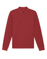 Stanley/Stella Prepster Long Sleeve Unisex Polo (Stpu332) - Red