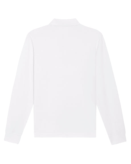 Stanley/Stella Prepster Long Sleeve Unisex Polo (Stpu332) - White