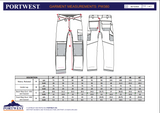 Portwest PW3 Ladies Stretch Work Trousers