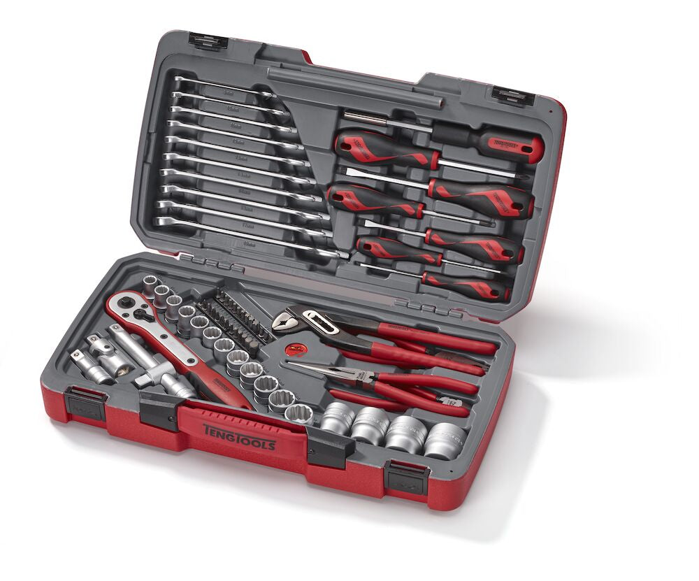 Teng Tools MECCA PRO 1/2" Socket & Tool Set 68 Pieces