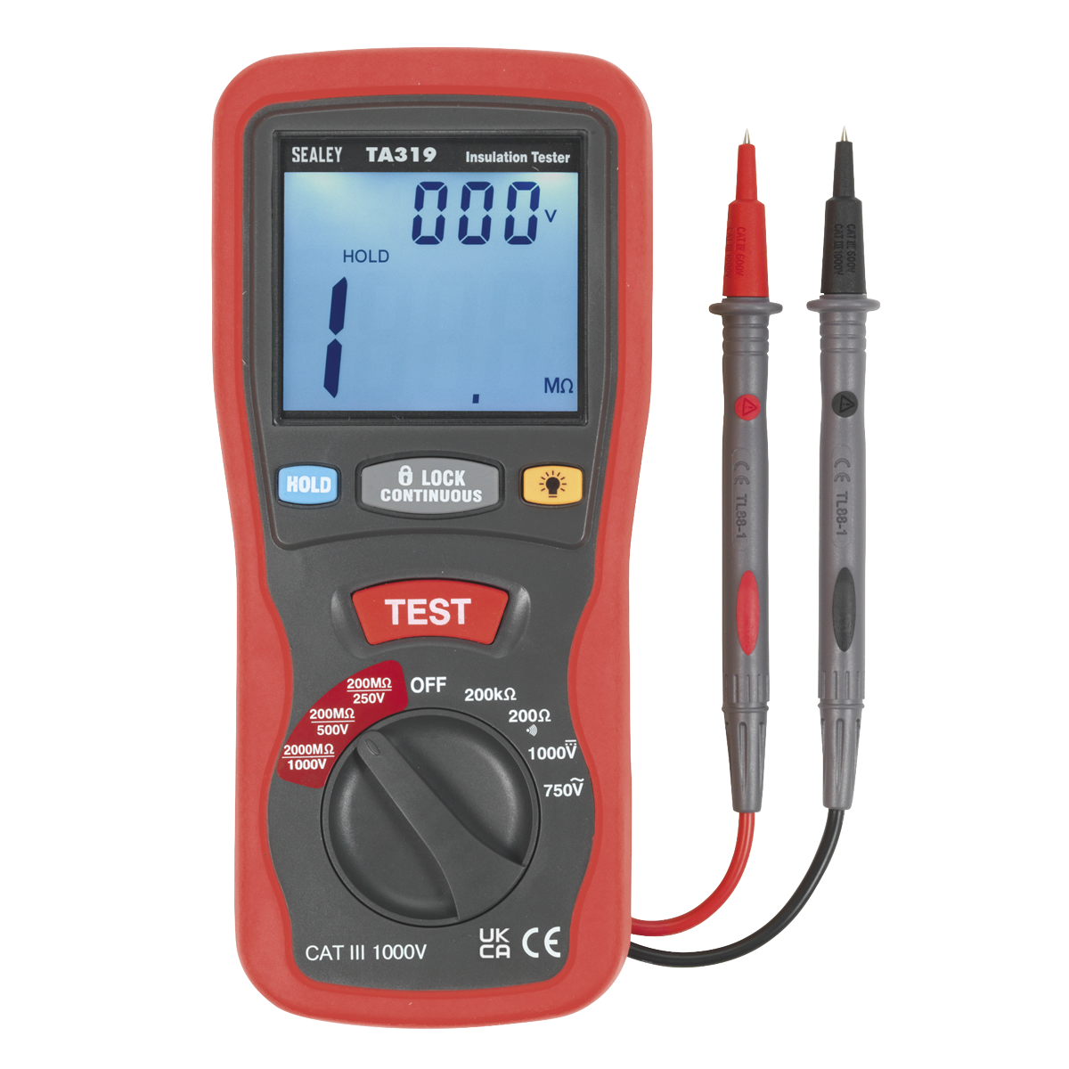 Sealey Digital Insulation Tester