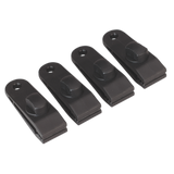 Sealey Tarpaulin Clip Pack of 4