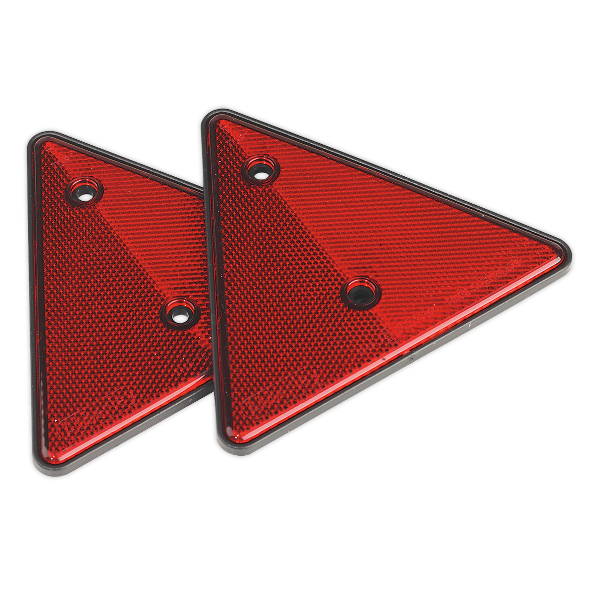 Sealey Rear Reflective Red Triangle Pack of 2