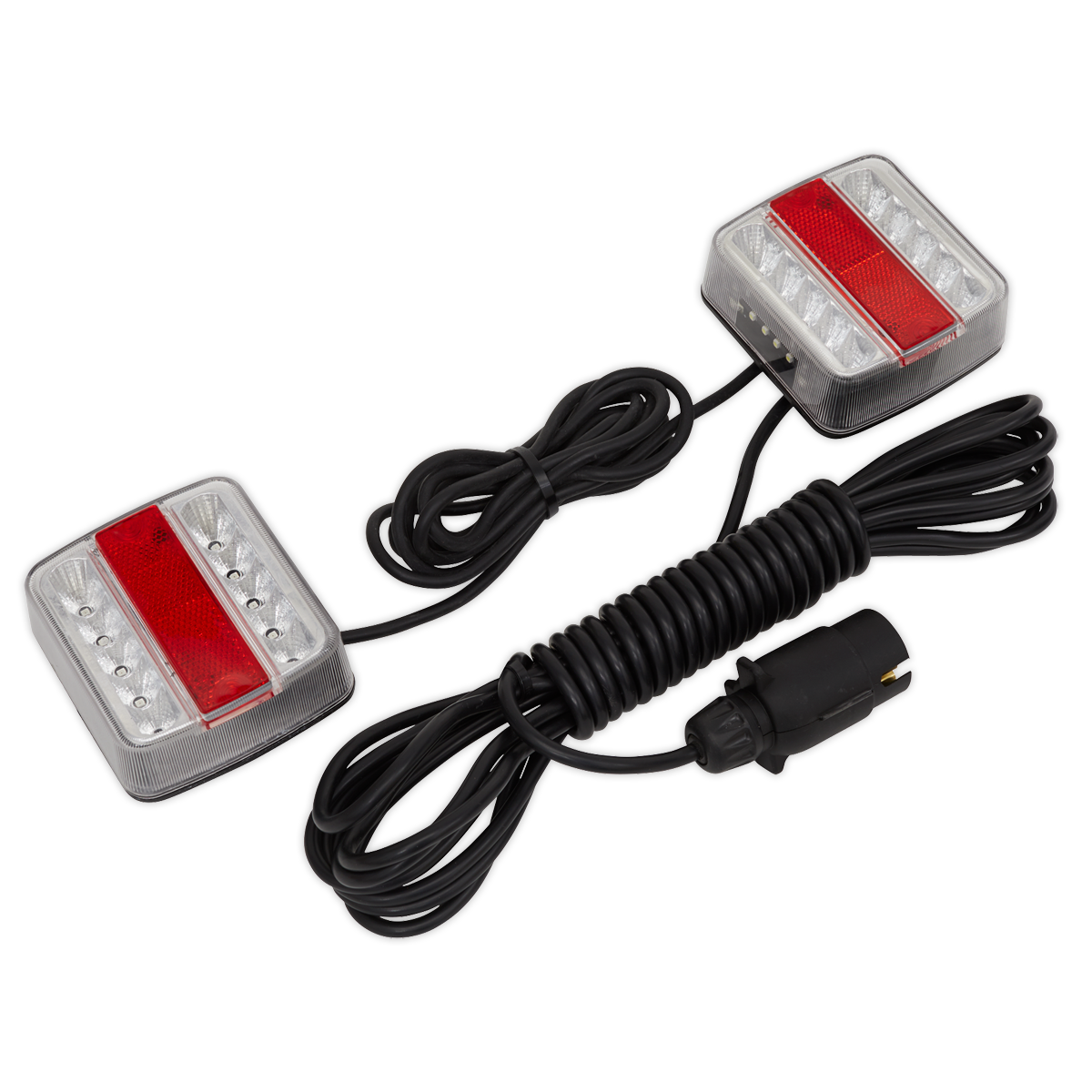 Sealey Rear Lighting Set Magnetic LED 12V