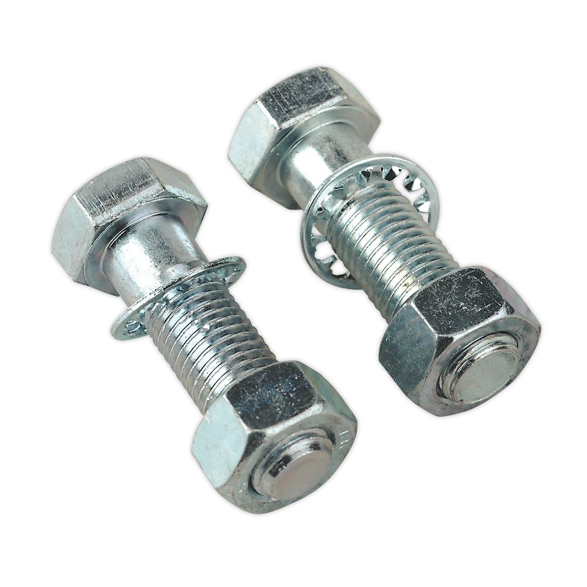 Sealey Tow-Ball Bolts & Nuts M16 x 55mm Pack of 2