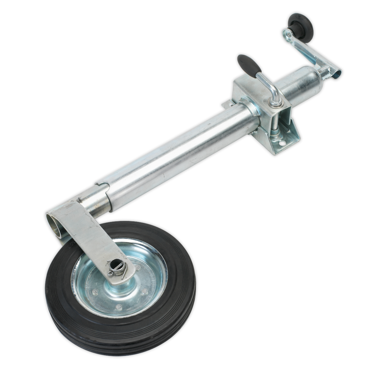 Sealey Jockey Wheel & Clamp Ø50mm - Ø200mm Solid Wheel