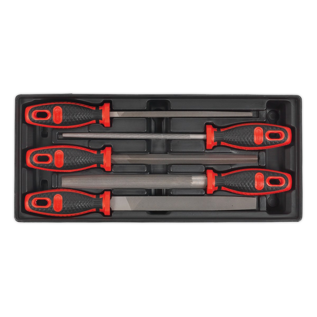 Sealey Tool Tray with Engineers File Set 5pc