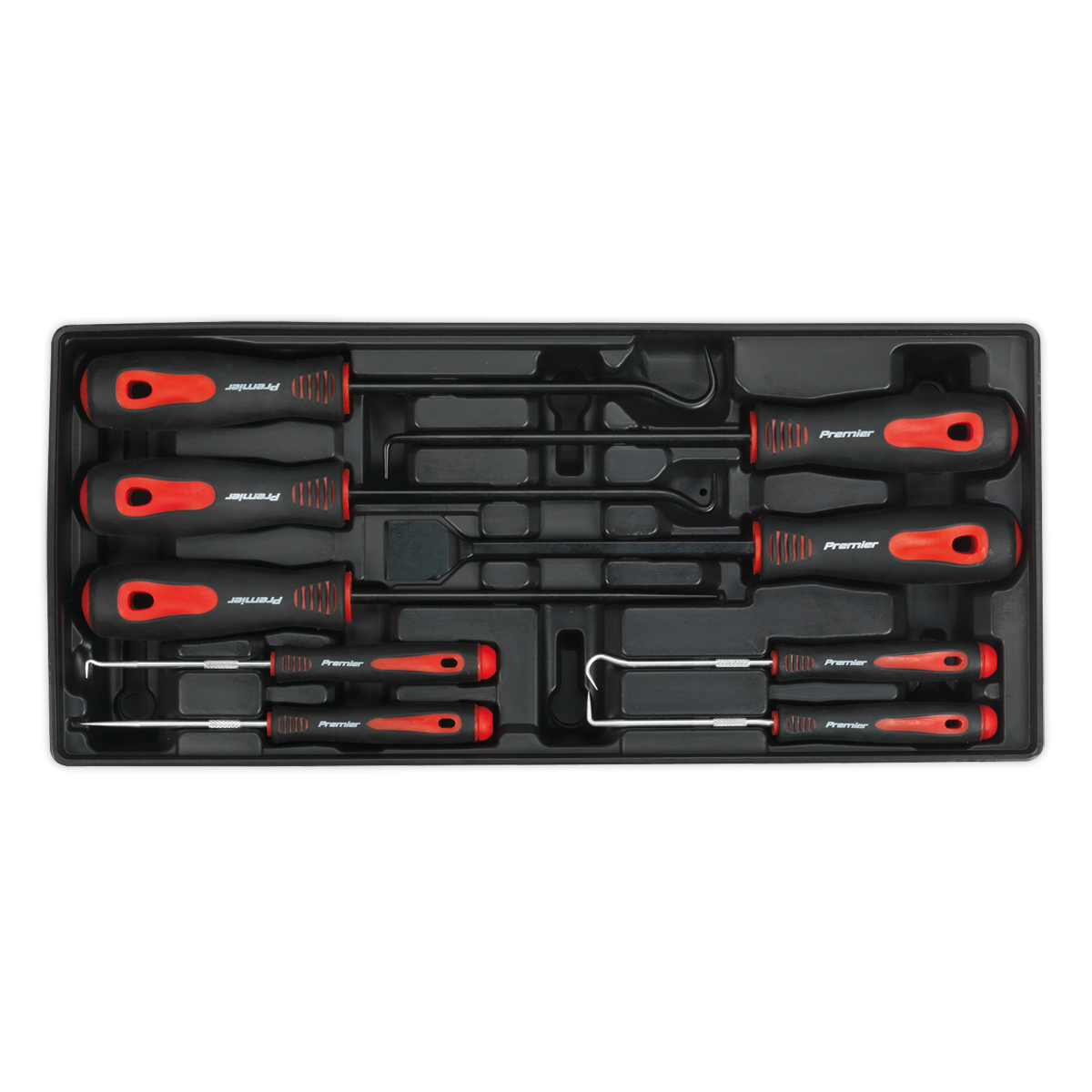 Sealey Tool Tray with Scraper & Hook Set 9pc