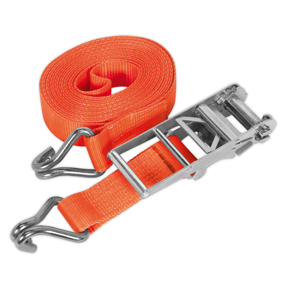 Sealey Ratchet Strap 75mm x 12m Polyester Webbing 10000kg Breaking Strength