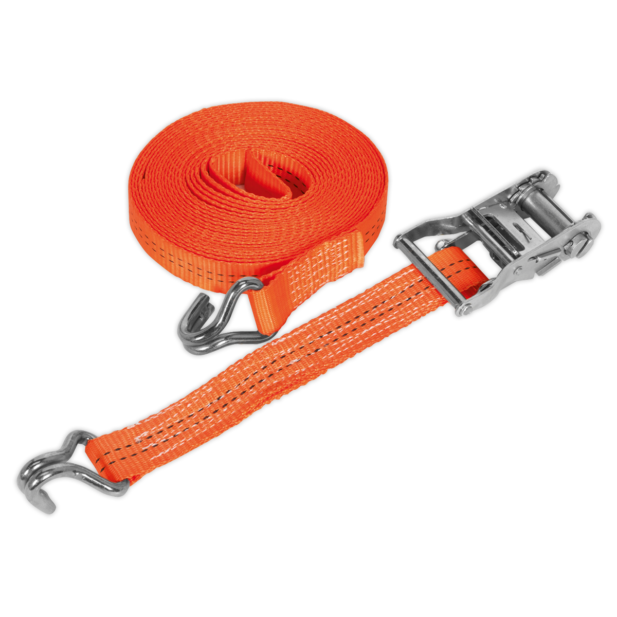 Sealey Ratchet Strap 35mm x 6m Polyester Webbing 2000kg Breaking Strength