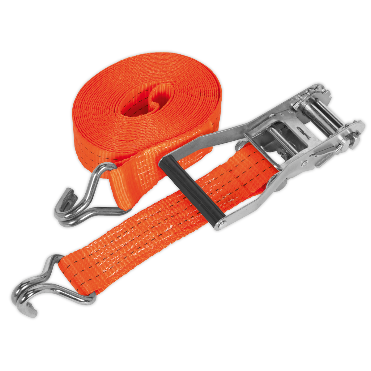 Sealey Ratchet Strap 50mm x 6m Polyester Webbing 3000kg Breaking Strength