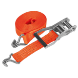 Sealey Ratchet Strap 50mm x 10m Polyester Webbing 3000kg Breaking Strength