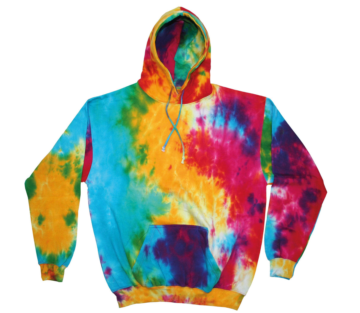 Colortone Rainbow Tie-Dye Hoodie