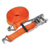 Sealey Ratchet Strap 50mm x 6m Polyester Webbing 5000kg Breaking Strength