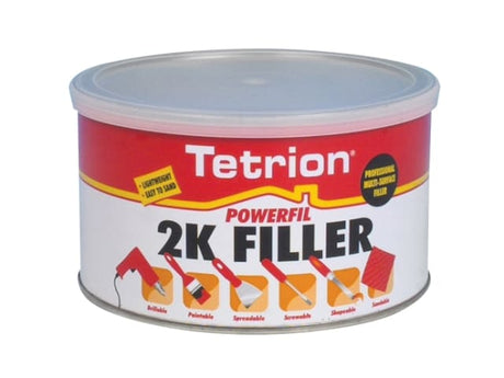 Tetrion Fillers Powerfil 2-Part Filler Straw 1kg