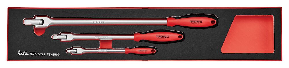 Teng Tools Flex Handle Set FOAMX4 3 pieces