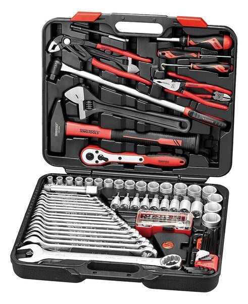 Teng Tools 1/2" Socket & Tool Set HDV E 105 Pieces