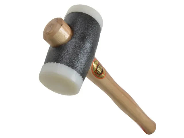 Thor 720N Nylon Hammer Wood Handle 63mm with Cast Iron Head 2200g