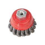 Sealey Twist Knot Wire Cup Brush Ø65mm M10 x 1.5mm
