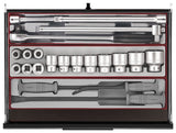 Teng Tools 26" PRO35 Mega Master tool kit 1033 pieces black