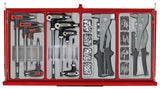 Teng Tools 26" PRO35 Mega Master tool kit, 1033 pieces, red