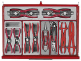 Teng Tools 26" PRO35 Mega Master tool kit, 1033 pieces, red