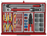 Teng Tools 26" PRO35 Mega Master tool kit, 1033 pieces, red