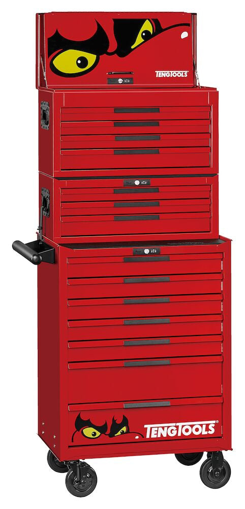 Teng Tools 26" PRO35 stack tool kit 1034 pieces red