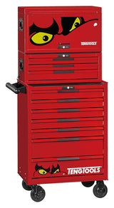 Teng Tools 26" PRO35 stack tool kit 1034 pieces red