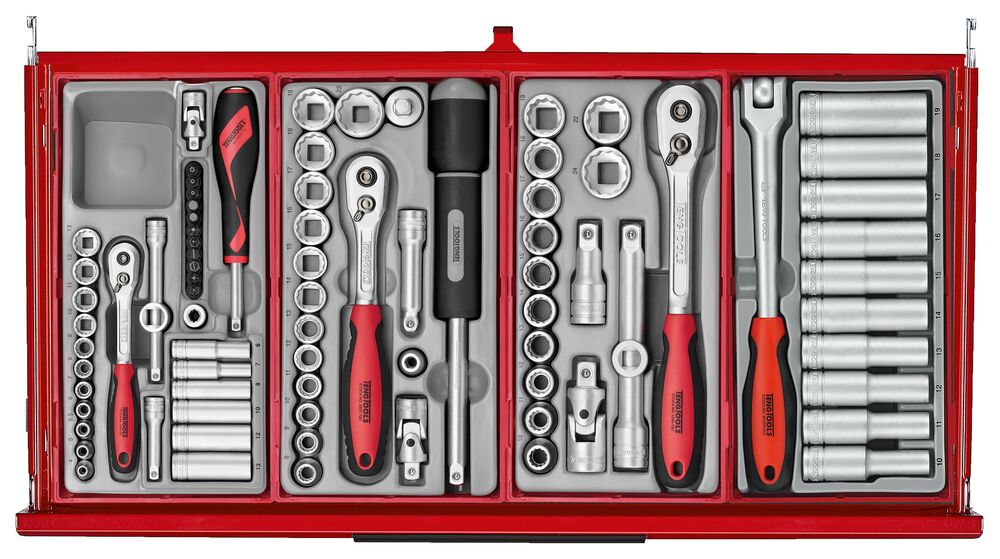 Teng Tools 26" PRO35 stack tool kit 1034 pieces red