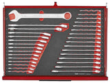 Teng Tools 26" PRO35 stack FOAM tool kit 702 pieces red