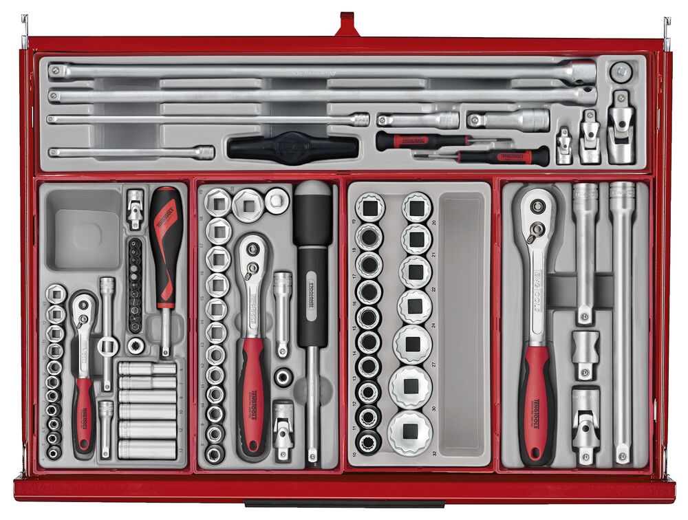 Teng Tools 26" PRO35 stack tool kit 753 pieces red