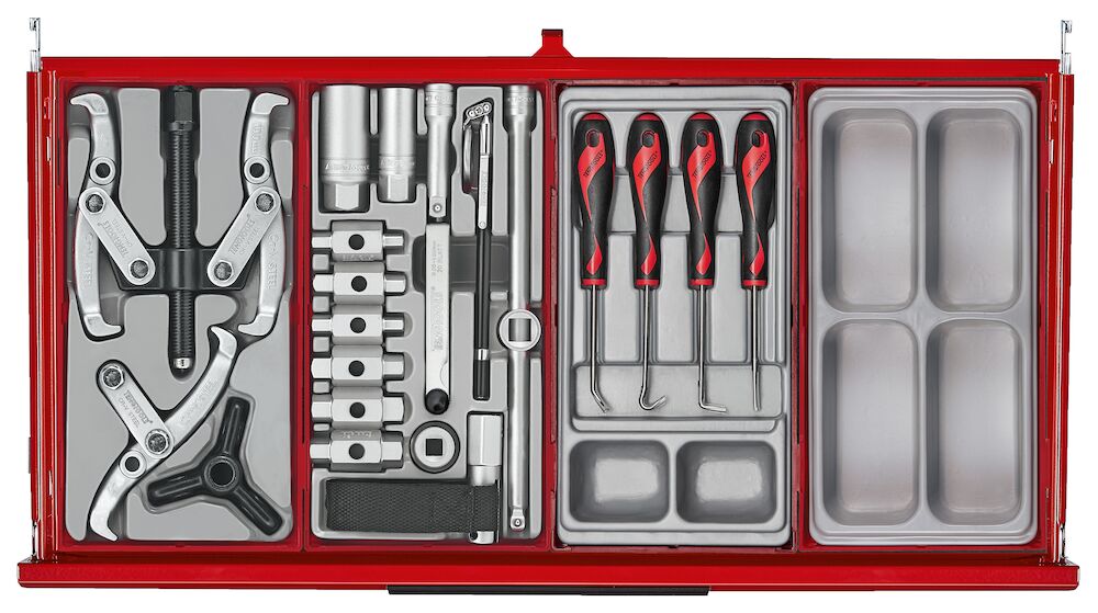 Teng Tools 26" PRO35 stack tool kit 753 pieces red