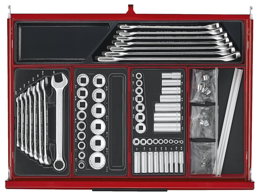 Teng Tools 26" PRO35 stack tool kit 753 pieces red