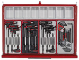 Teng Tools 53" PRO35 Monster stack tool kit 1295 pieces red