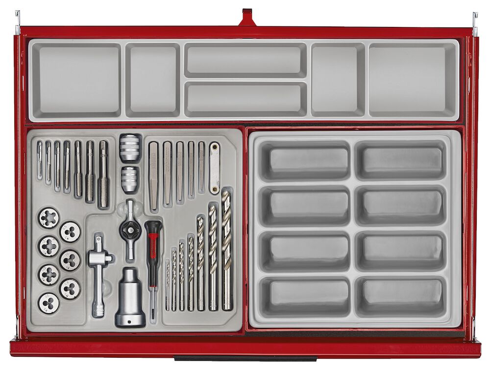 Teng Tools 53" PRO35 Monster stack tool kit 1295 pieces red