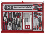 Teng Tools 53" PRO35 Monster stack tool kit 1295 pieces red