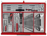 Teng Tools 26" PRO35 roller cabinet tool kit 516 pieces red