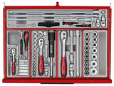 Teng Tools 26" PRO35 roller cabinet tool kit 628 pieces red