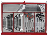 Teng Tools 26" PRO35 roller cabinet tool kit 628 pieces red