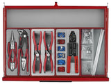 Teng Tools 26" PRO35 roller cabinet tool kit 628 pieces red