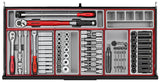 Teng Tools 37" PRO35 roller cabinet tool kit 1008 pieces black